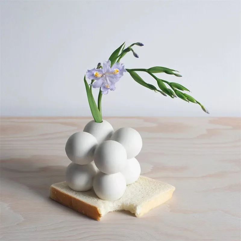 

Сферические керамические вазы, Креативные украшения, подарки на день рождения, скандинавские вазы, рождественские украшения, ангел, кабошо...