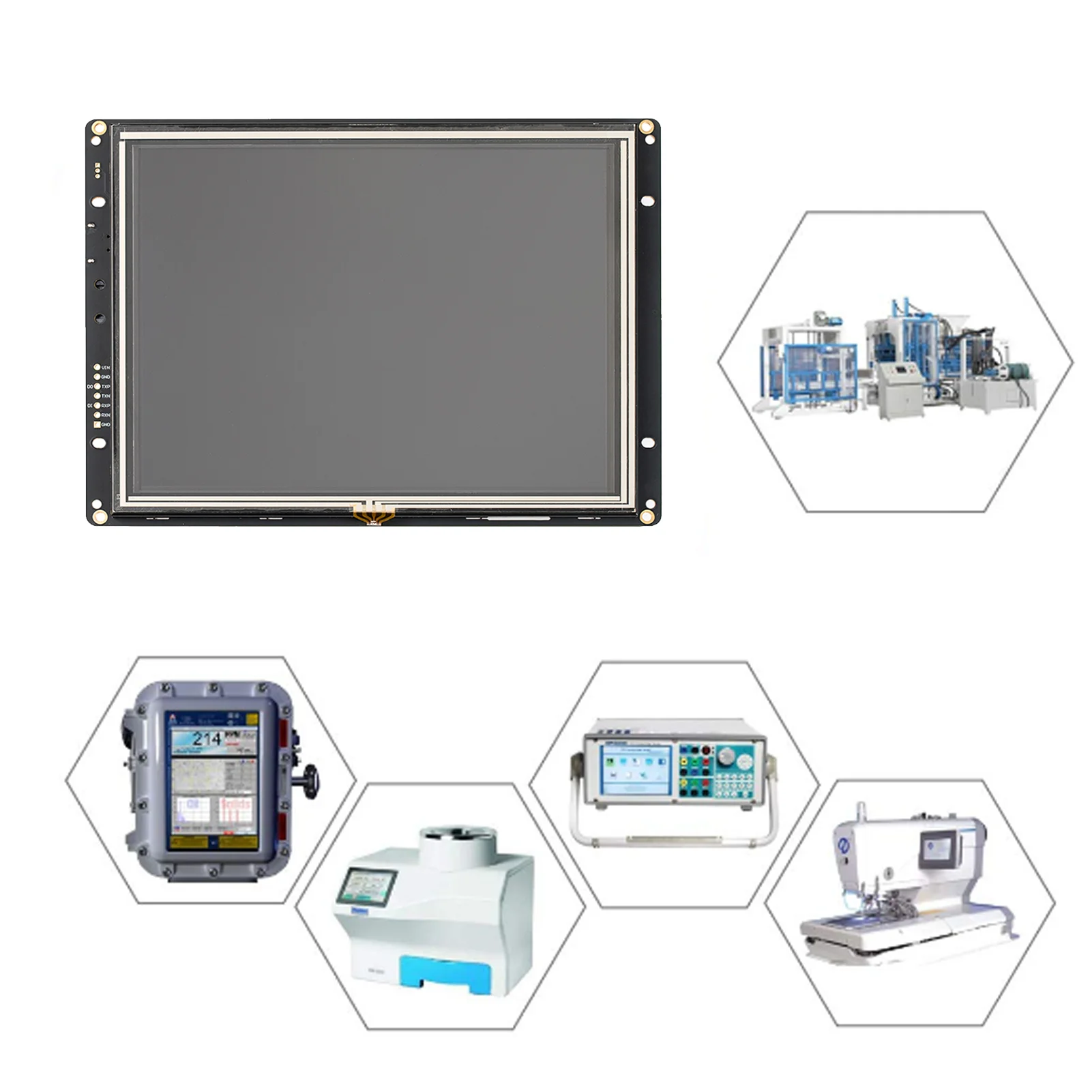 8 inch intelligent TFT-LCD module, 8 inch LCD display high resolution