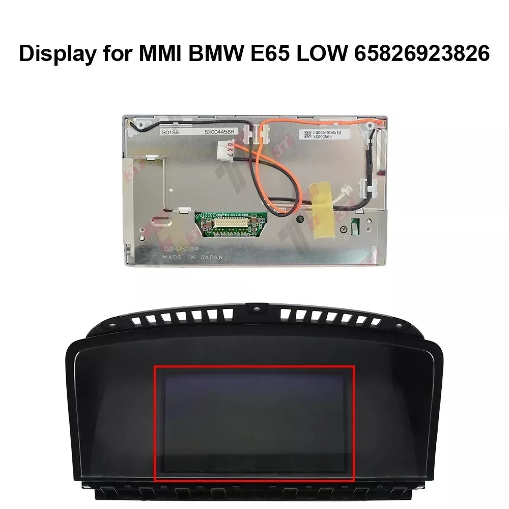 6 5-дюймовый ЖК-дисплей приборной панели для BMW 7-Series E65 E66 E67 навигационный блок от