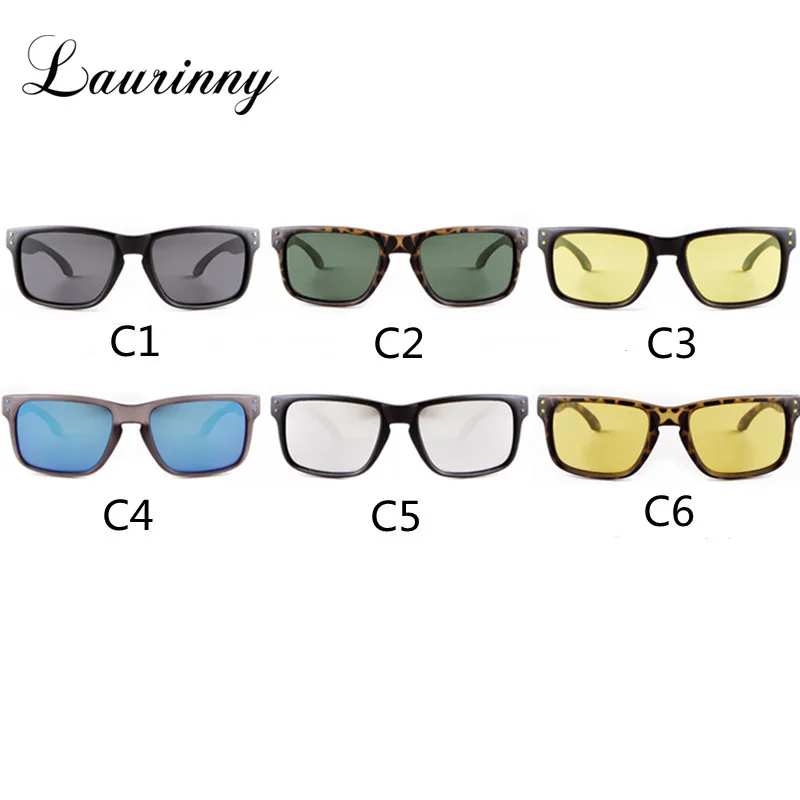 new hot selling womens sunglasses brand design trend square frame sports polarized glasses night vision cycling sun glasses men free global shipping