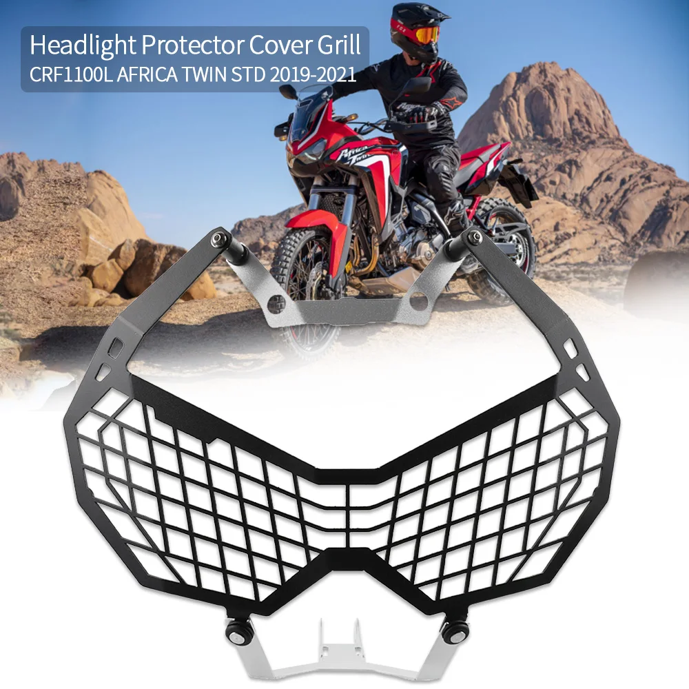 

Headlight bracket Motorcycle Headlight Head Light Guard Protector Grill For Honda Africa Twin CRF1100L CRF 1100 L1 CRF 1100 L