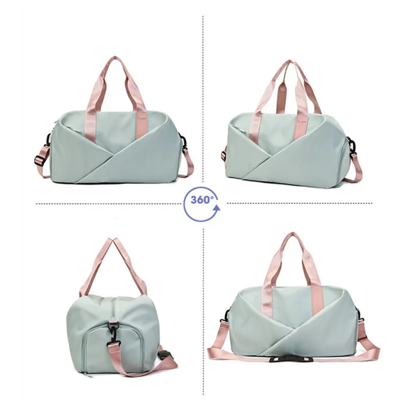 Sports Bags Gym Handbags For Women Shoes Men's Large Weekend Training Water Proof Swimming Fitness Travel Shoulder Bolsas Female