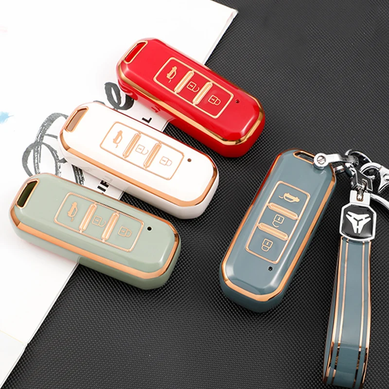 Чехол для автомобильного смарт-ключа чехол сумка Держатель Для Wuling Hongguang S Baojun 510
