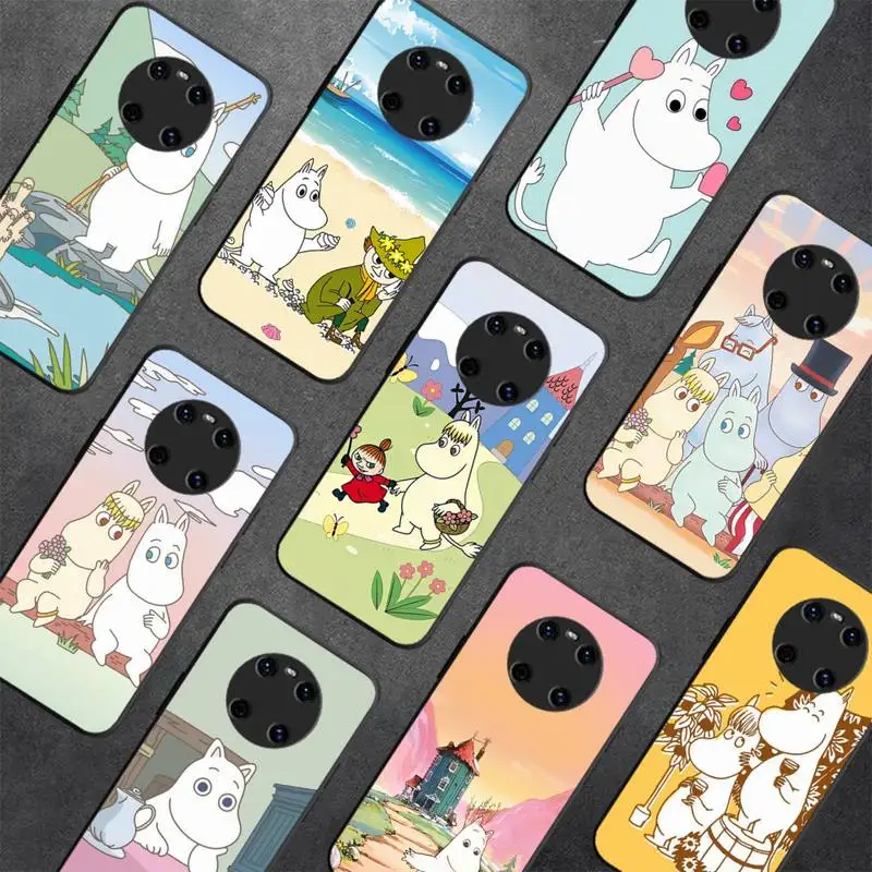 

Cartoon M-Moomin Phone Case for Huawei Y 6 9 7 5 8s prime 2019 2018 enjoy 7 plus