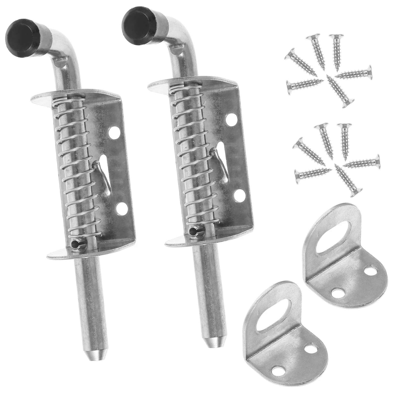 

Plug Spring Loaded Latch Pin Door Latches & Bolts Shed Barrel Stainless Steel Trailer Gate