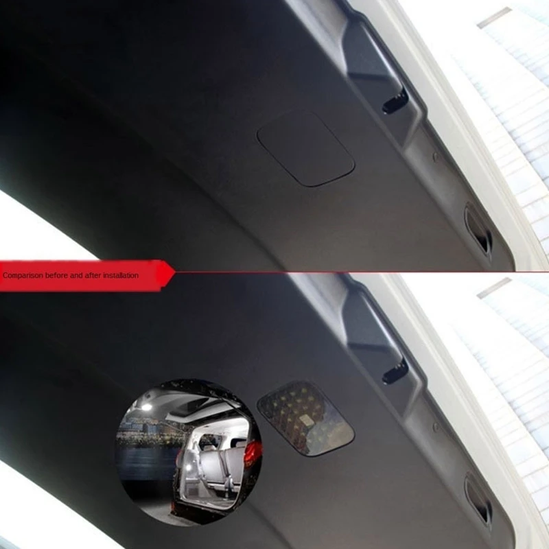 Автомобильный светодиодный светильник для багажника задняя дверь средняя лампа