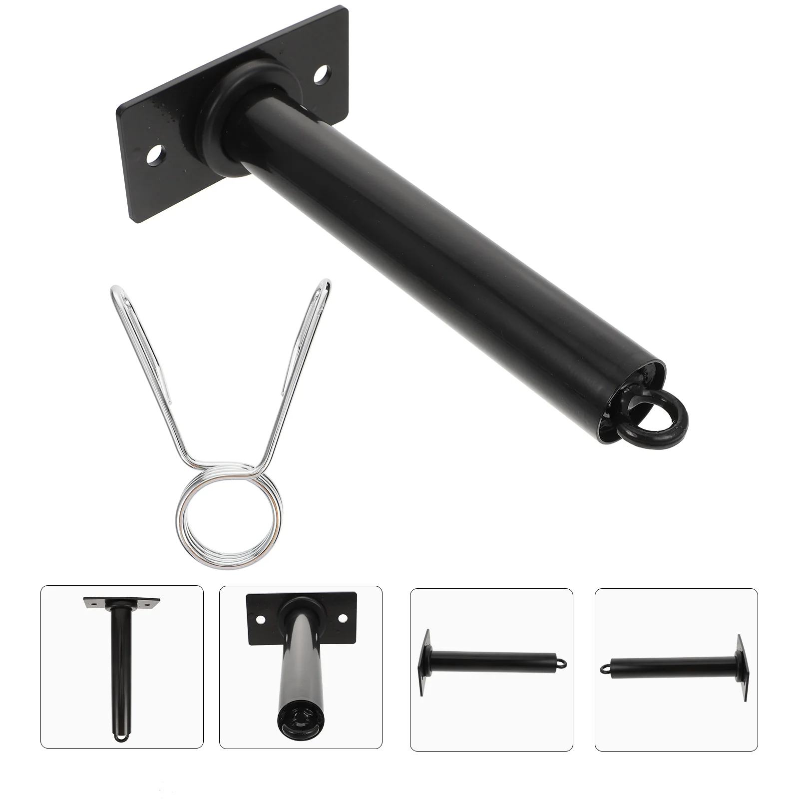 

1Pc Fitness Weightlifting Dumbbell Attachment Squat Workout Tool (Black)