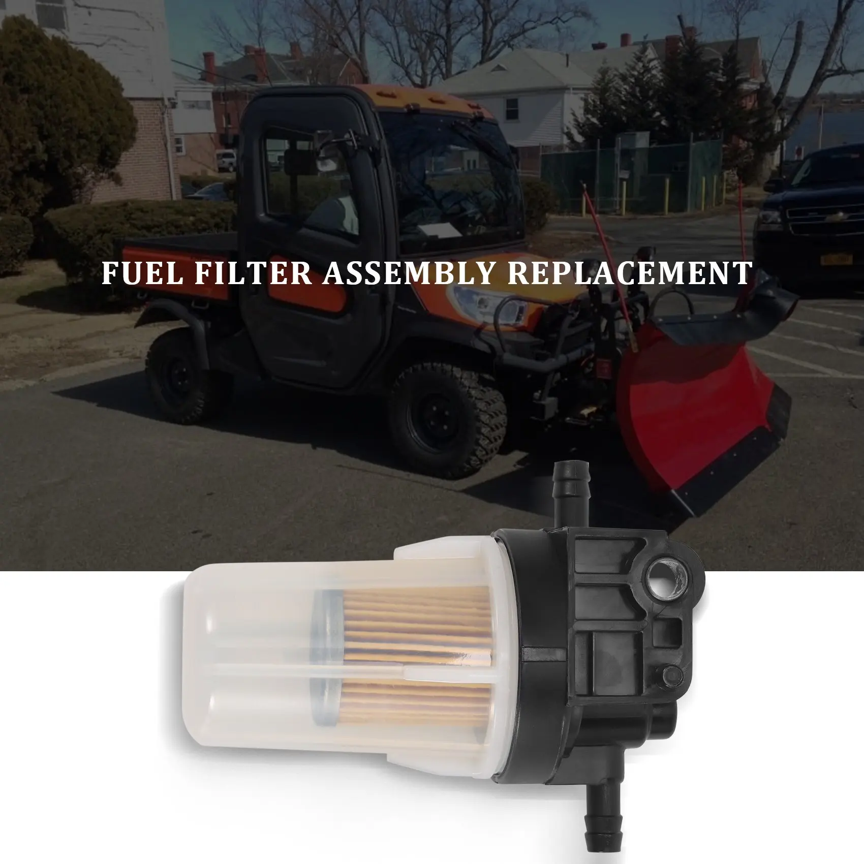 

6A320-58862 Fuel Filter Assembly Replacement Parts for Kubota B & L Series RTV-X1100 RTV-X900G RTV-X900W RTV-X1120DR