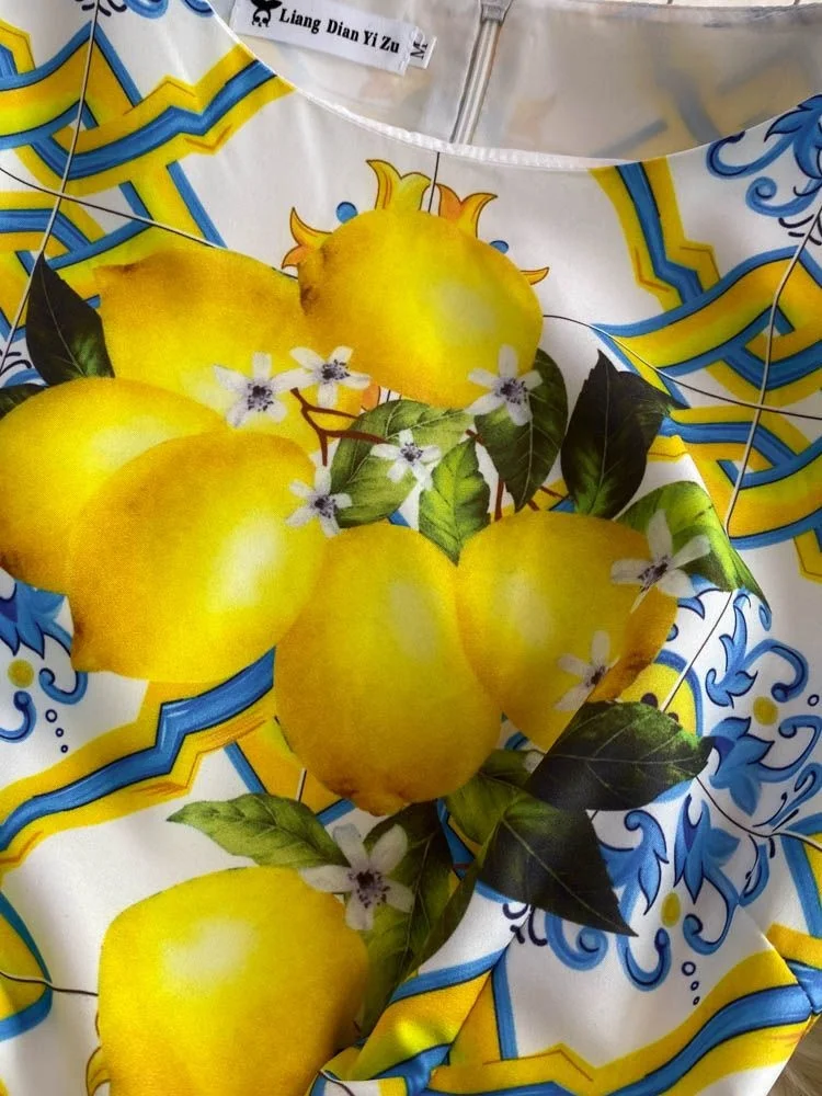 Женское модельное платье макси длинное в богемном стиле с желтым лимонным