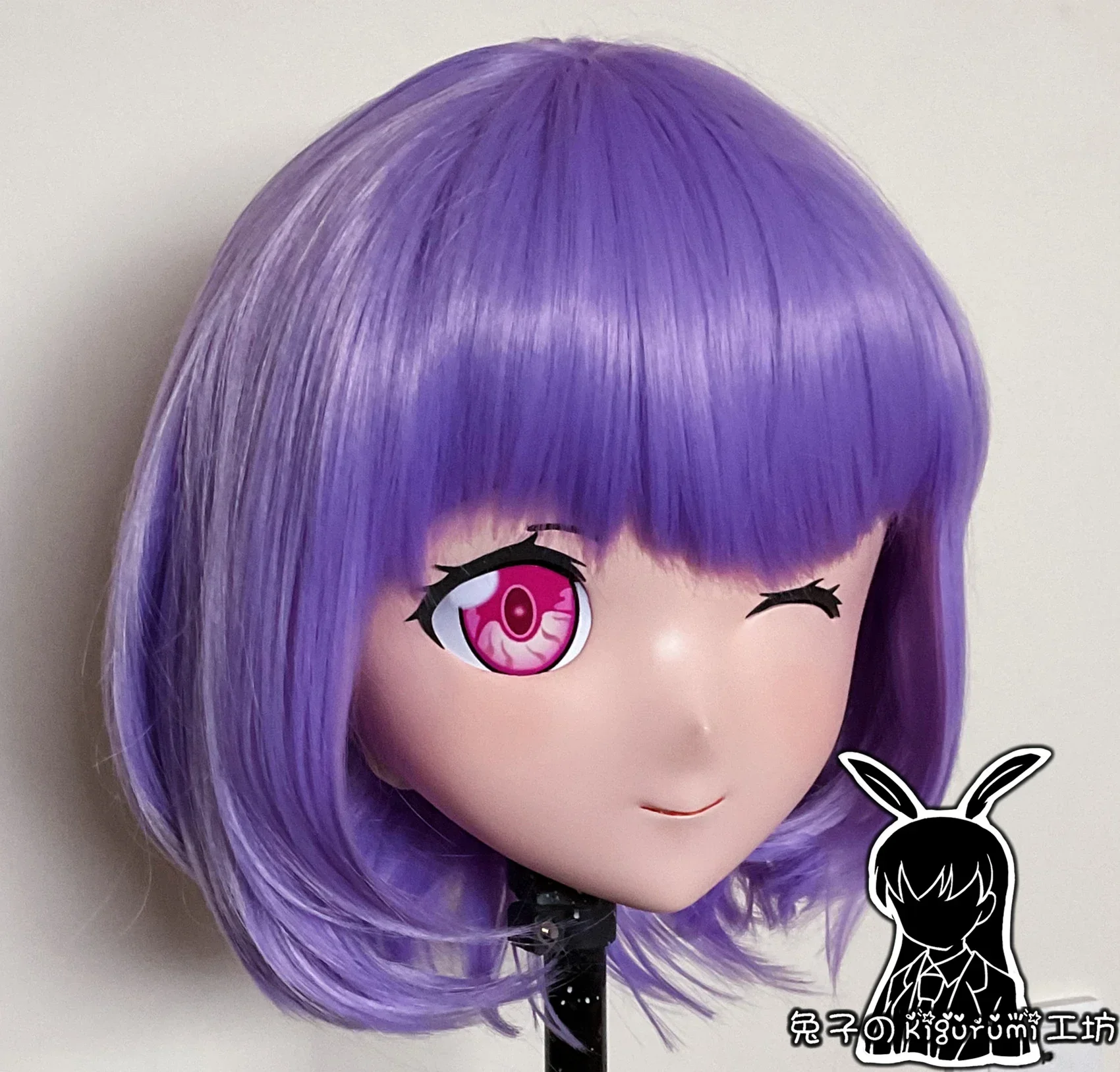 Индивидуальная полноразмерная маска ручной работы с задней крышкой милая