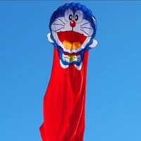 free shipping 6m large soft kite flying alien inflatable kites for adults professional outdoor fun toys parachute kite weifang