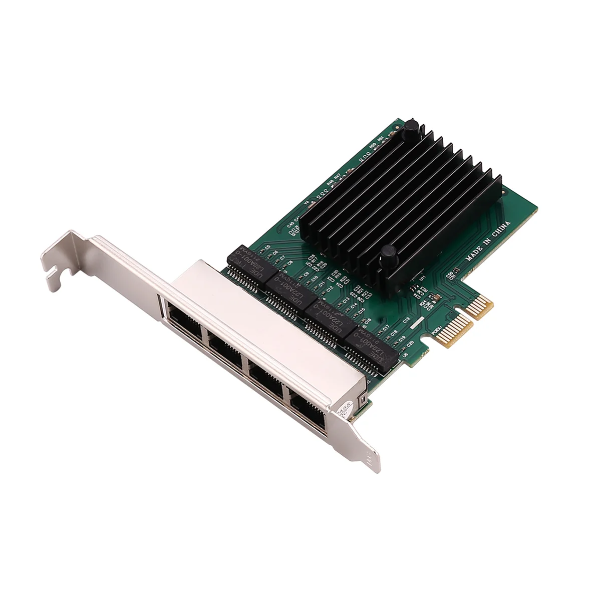 Гигабитная сетевая карта Pci-E X1 4-портовая Ethernet Pci-Express Rtl8111F Lan Card