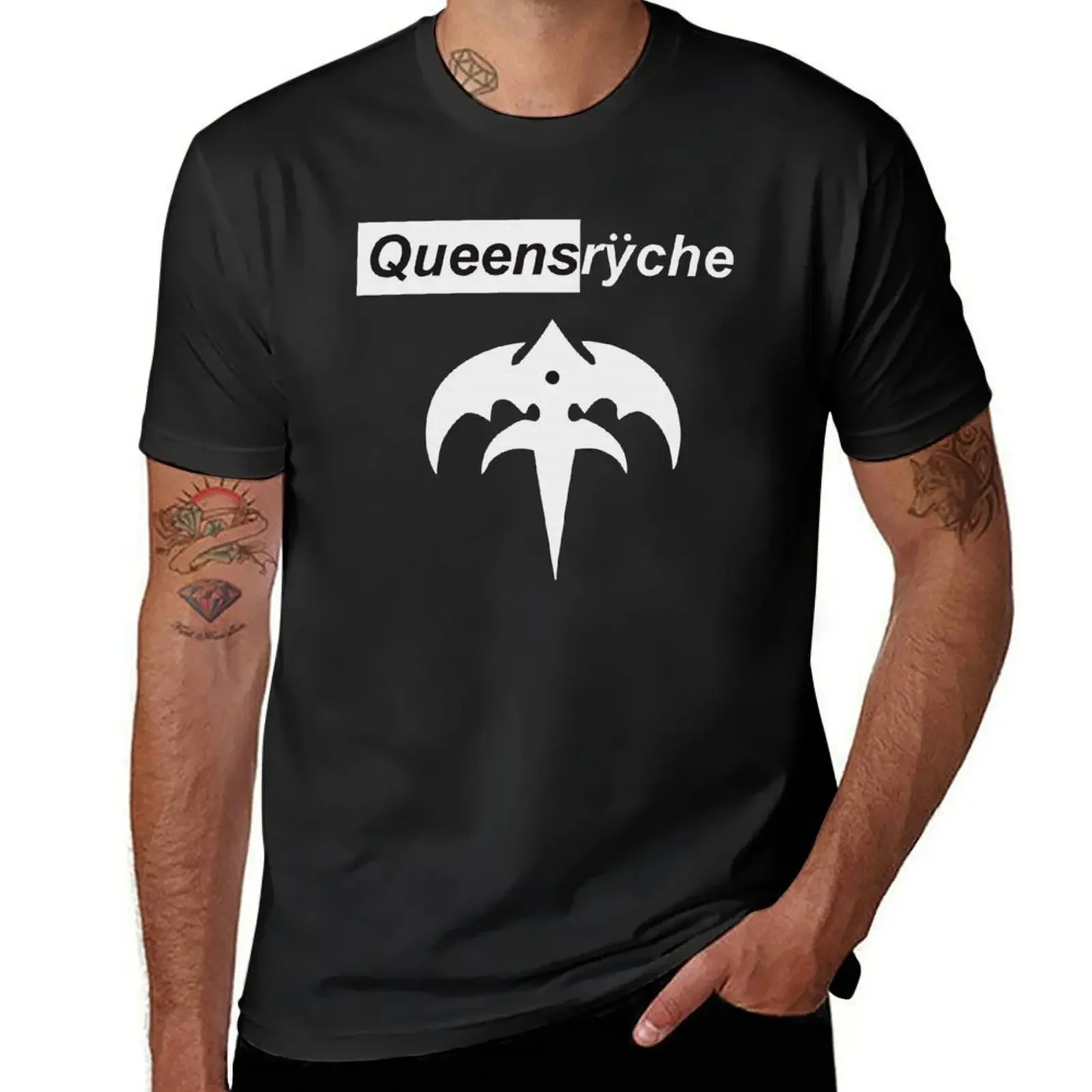 Dadi-Queensr?che-band-duweku футболка одежда для хиппи Спорт фанаты простые футболки мужчин