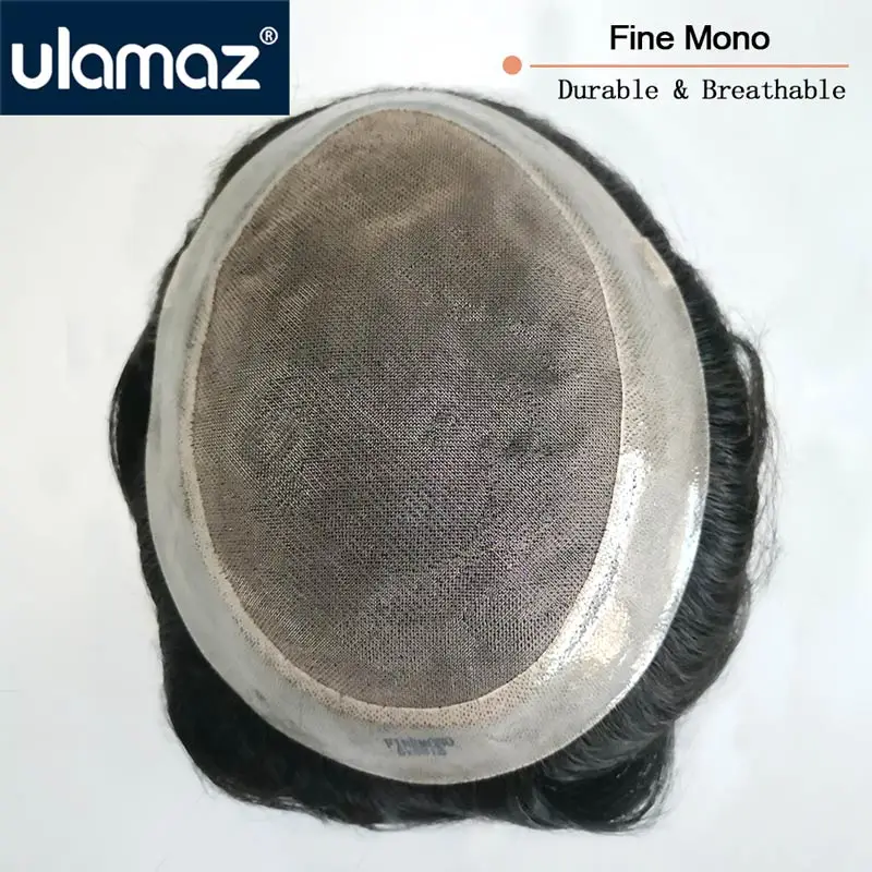 Рисунок 4 - Тонкий моно Мужской протез волос