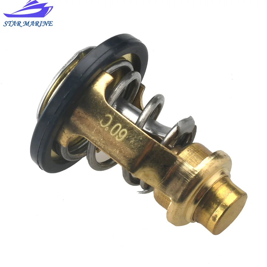 60-градусный термостат 67F-12411-01 для Yamaha F75 F80 F90 F150 VF250 детали подвесного двигателя