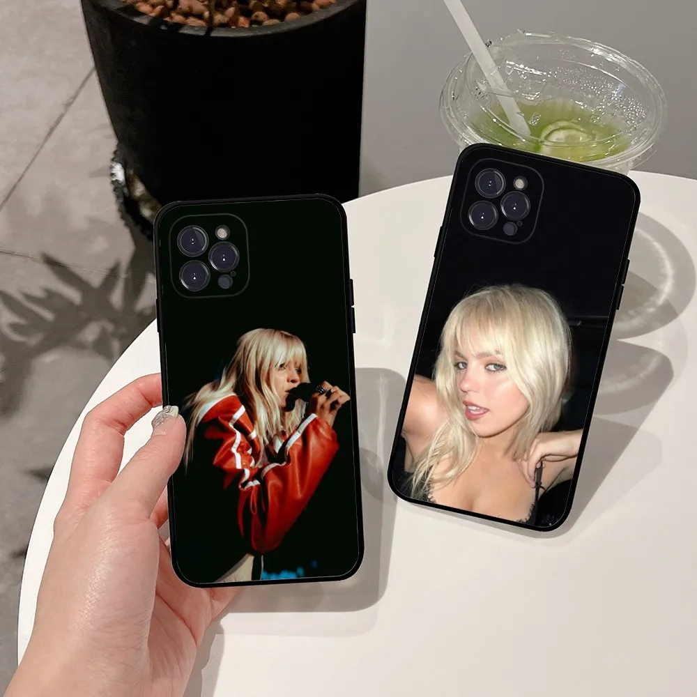 Чехол R-Renee Rapp Singer для Apple iPhone 15 14 13 12 11 XS XR X 8 7 Pro Max Plus силиконовый черный мини-Чехол