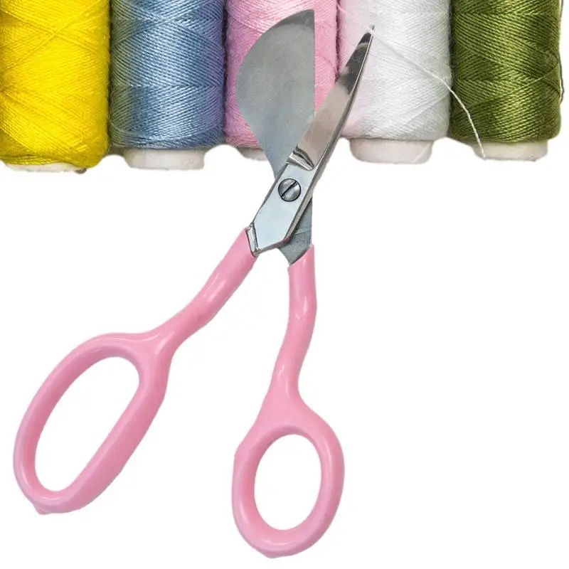

Duckbill Napping Shears Duckbill Scissors For Embroidery Manufacture Of Decals 7.13inches Duckbill Blades Scissors Bent Handles