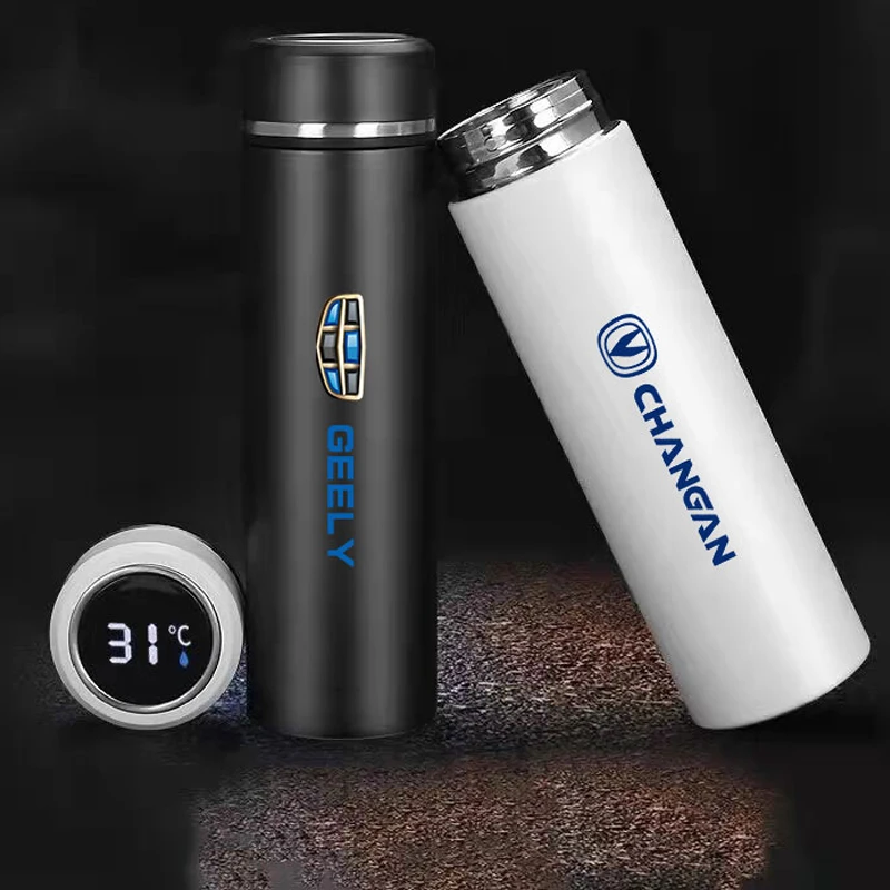 304 нержавеющая Автомобильная бутылка для воды с логотипом в деловом стиле