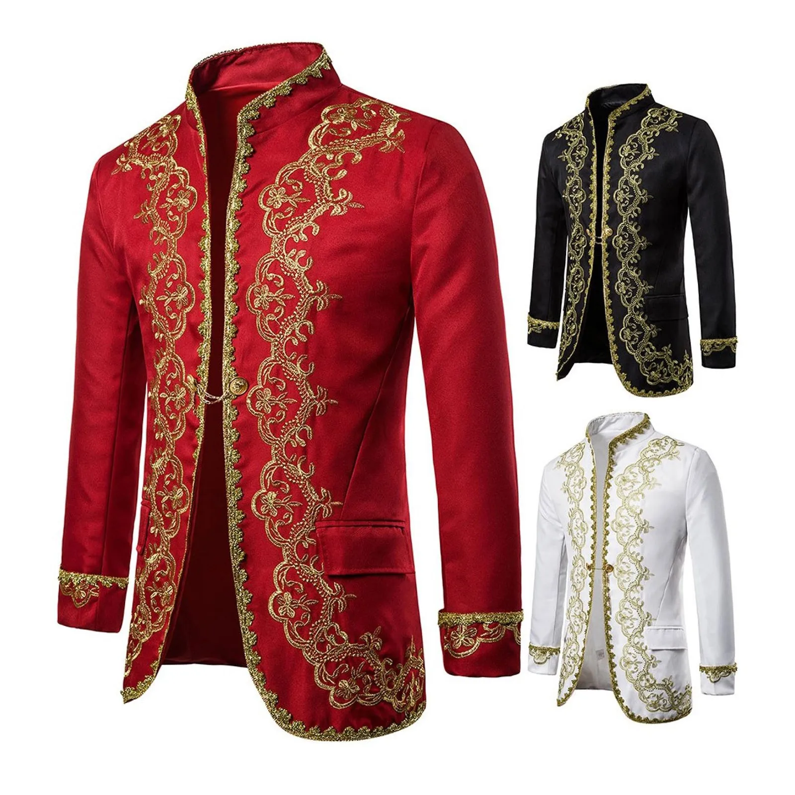 Пальто в средневековом викторианском стиле King винтажный костюм куртка стимпанк