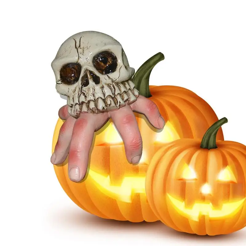 Реквизит для Хэллоуина, скульптура краба пальца, реквизит для Хэллоуина, ужасная модель из смолы для коллекционеров, Настольная скульптура