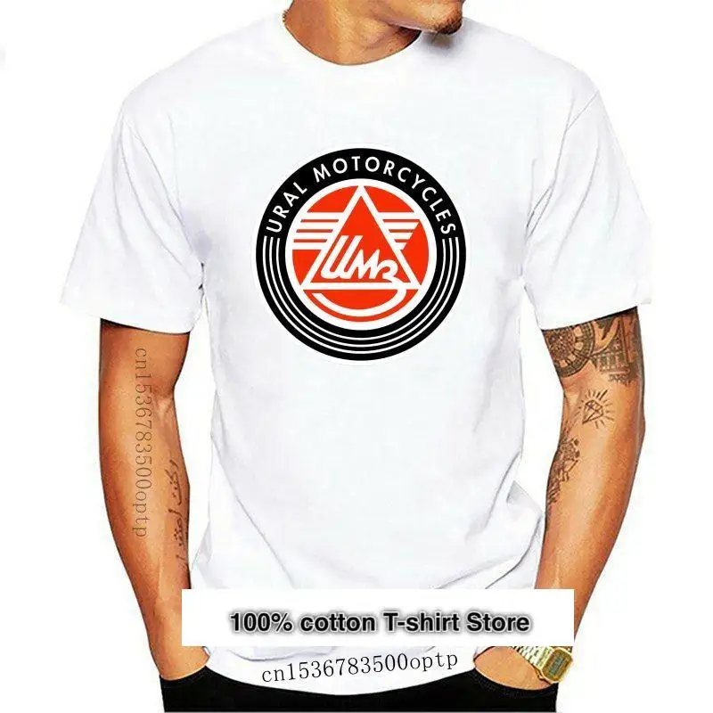 

URAL Motorcycles-Camiseta de motorista, camisa moderna de Pustinja limitada, nueva