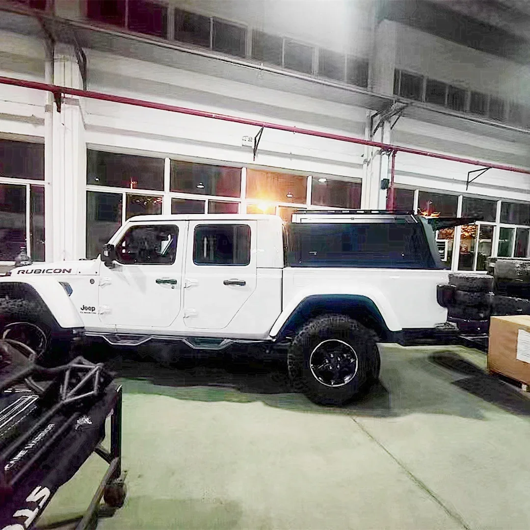 Фото Задний жесткий тент KQX 4x4 для пикапа, внедорожные аксессуары для Jeep Gladiator, навес для пикапа. №1