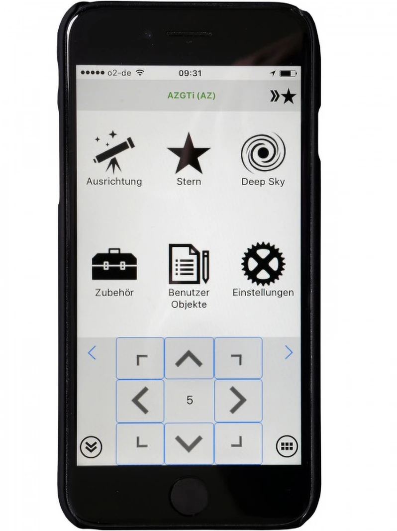 -Ater AZ- Poable copматized GoTo Alt-Az ount для On-The-Go астрономический iFi поддерживает p