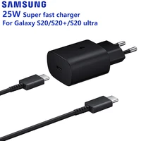 samsung original 25w fast phone charger for samsung galaxy s20 s20 s20 ultra note 20 ultra usb c fast charging wall charger