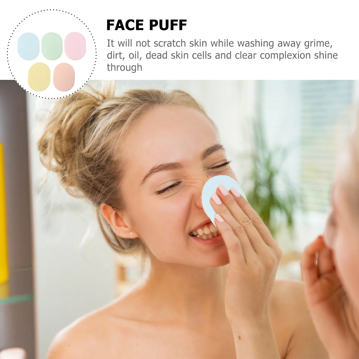 Аппликаторы для макияжа лица спонжи пудра мытья косметические подушечки ухода