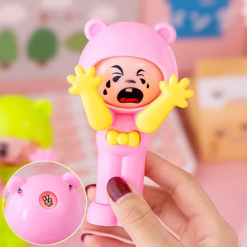 

Kids Cartoon Face Change Device Toys For Children Birthday Gifts Educational Toys Face Expression Changing Doll Interactive Game