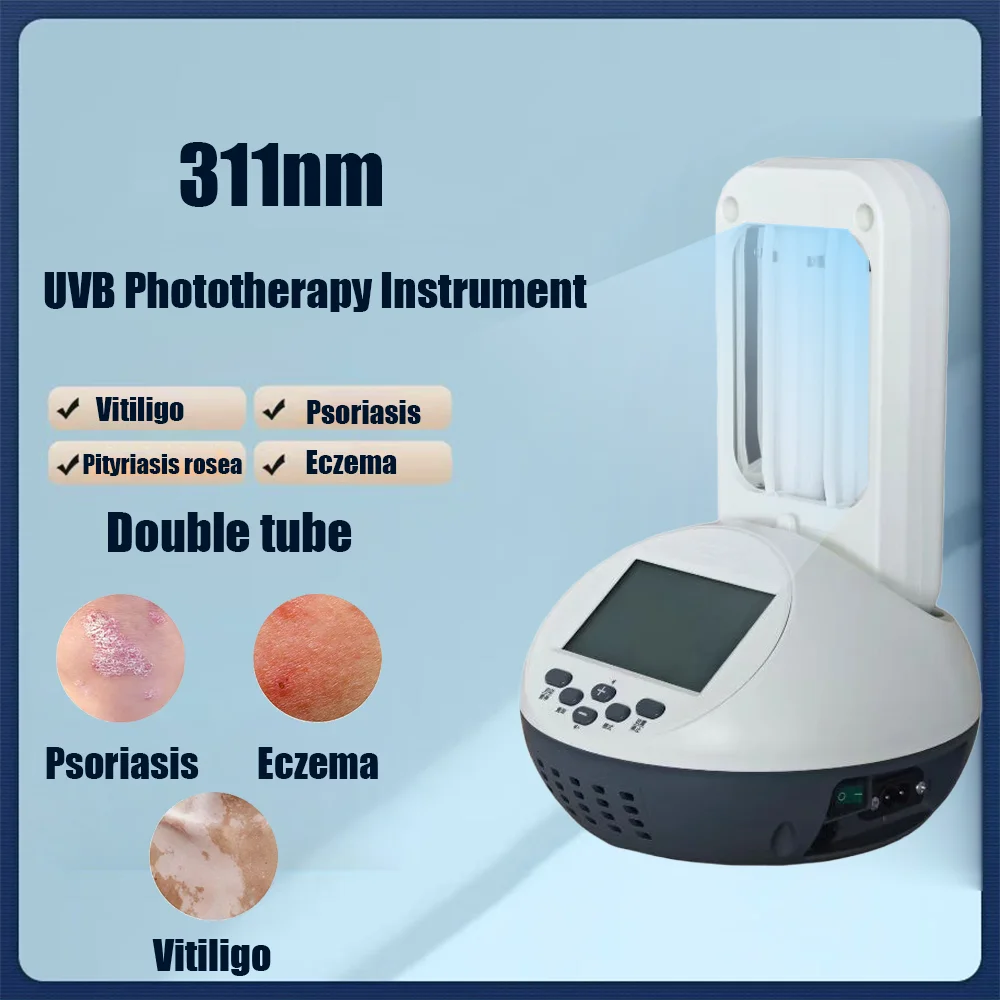308nm Uvb Витилиго УФ-лампа Оборудование для физиотерапии Узкополосные лампы