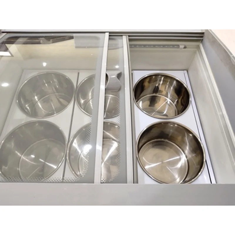 Производитель низкая цена морозильная камера для мороженого с горизонтальным