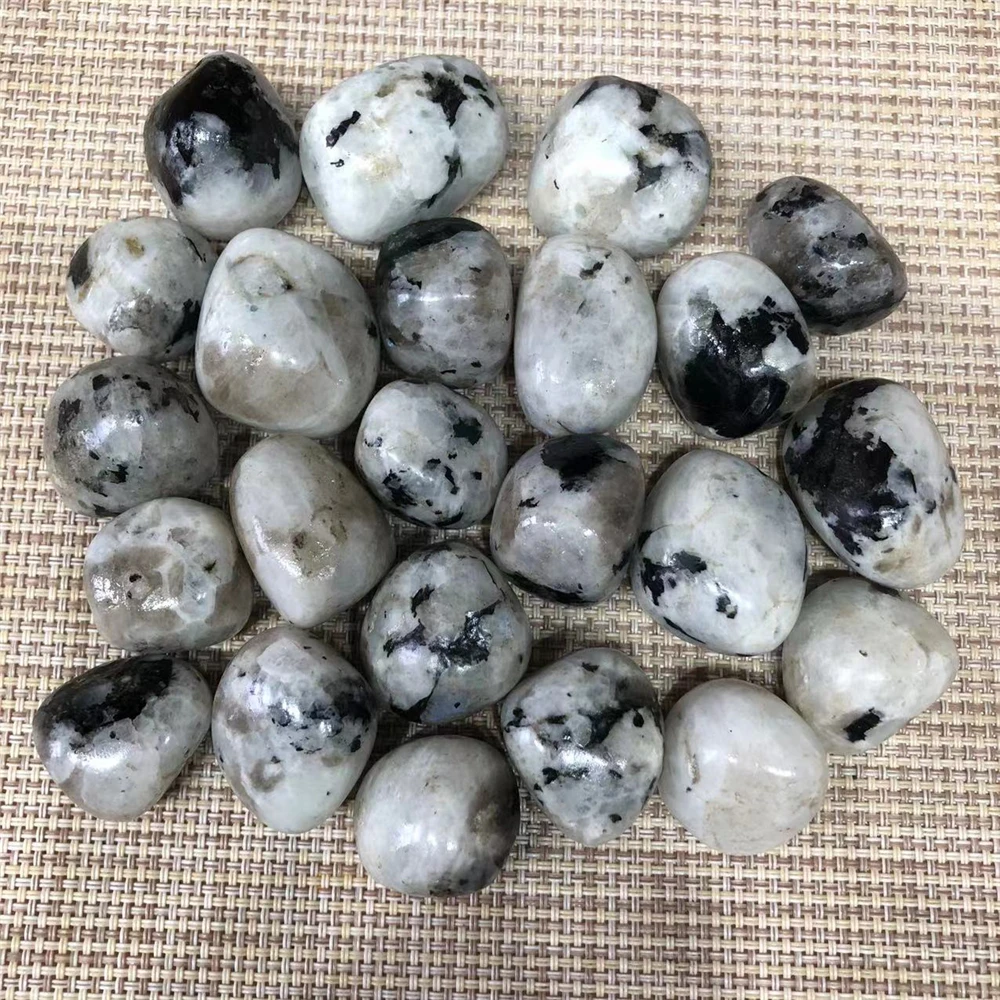 

100g Polished Natural Moonstone Stone Irregular Shape Large Tumbled Crystals Decorations For Aquarium Feng Shui Ornament