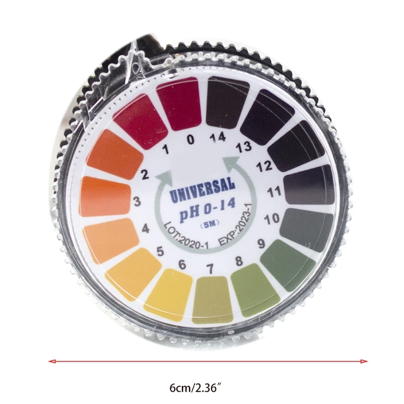 Универсальные бумажные полоски для измерения pH. Рулонные Измерение pH полный
