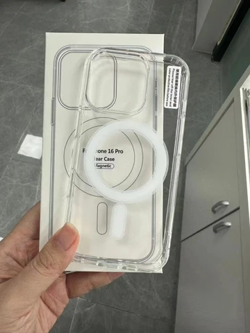 Оригинальный прозрачный чехол для Magsafe Magnectic Wireless Charge Case для iPhone 16 13 12 Mini 11 14 15 Pro Max 7 8 Plus XR XS акриловый чехол