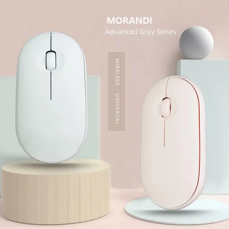 

New Fashion Mouse Bluetooth Rechargeable Mouse Pink Mouse Blutooth Mouse Ultra-thin Silent Gaming Mouse For iPad Computer Laptop