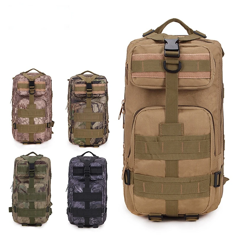 

Outdoor Sports Fishing Hunting Camo Backpack Military Climbing Trekking Bags Large Capacity Multi-function Camping Tactical Bags