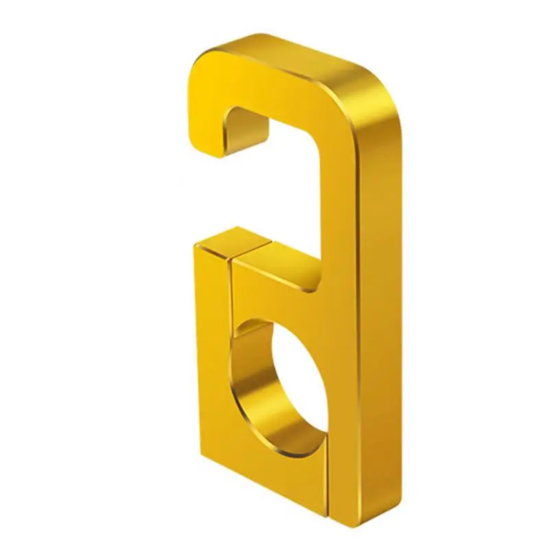 

Motorcycle Helmets Holder Solid Six Shaped Handlebar Mount Hanger Numeral Six Shaped Hanger Aluminum Hook For Electric Bike