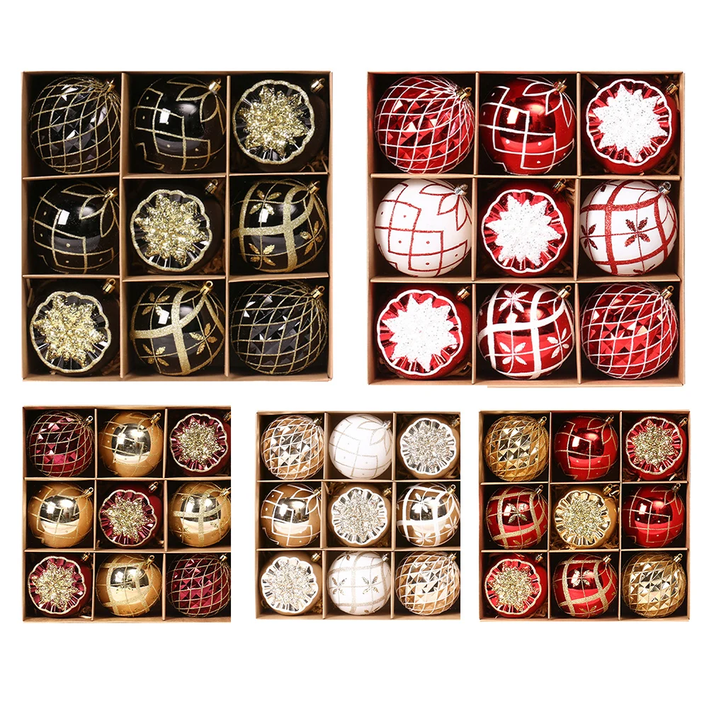 Tis the Season Celebrate с потрясающей упаковкой из девяти красочных декоративных