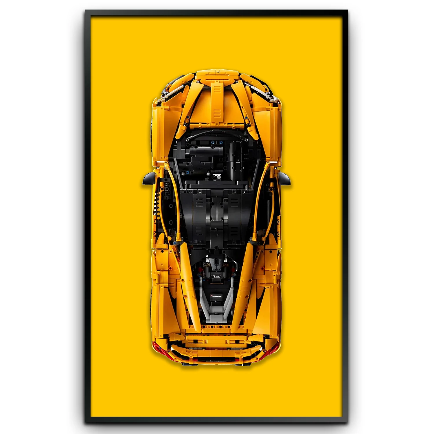 Стеновый дисплей для Lego technic 42172 mclaren p1 коллекционные предметы взрослых настенное