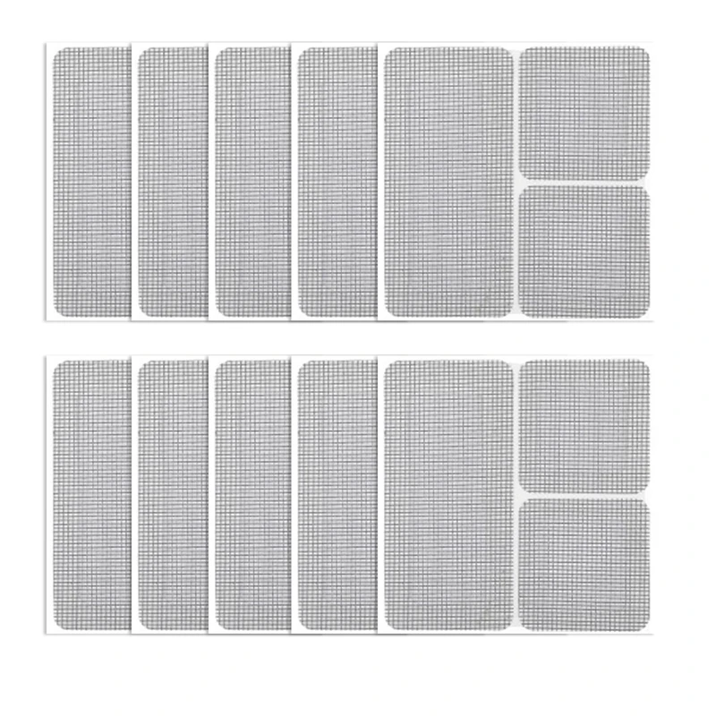 

10/20/30pcs Adhesive Fix Net Window Home Anti Mosquito Fly Bug Insect Repair Screen Wall Patch Stickers Mesh Window Screen