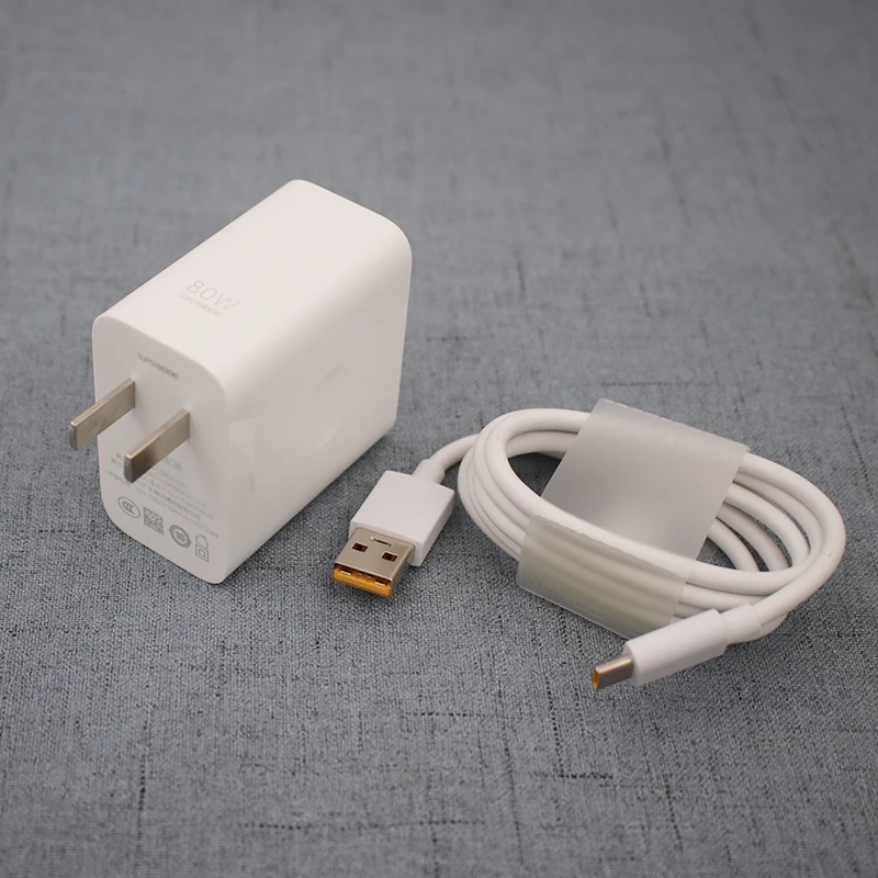 

80W OPPO Super Vooc USB Type C Charger Power Adapter EU US For Find X5 X3 X2 Pro Reno 7 6 Pro Ace2 K9 R17 R11 A72 Realme GT X50