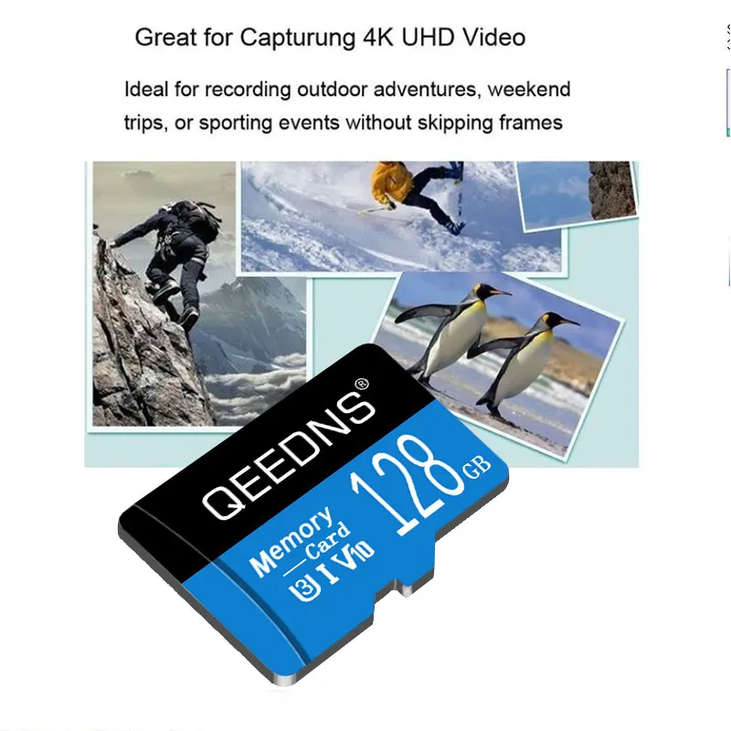 

Memory Card 128GB 256GB High Speed 512gb Micro sd card Class 10 U1 TF Cards 8g 16g 32g 64g V10 Mini SD Flash Card for SmartPhone