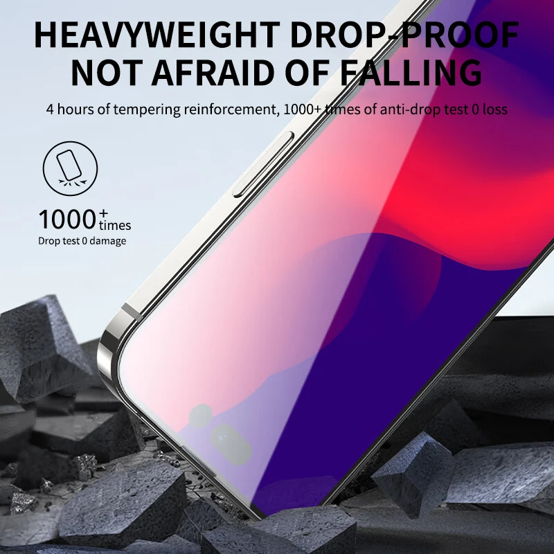 Фото 4 шт. Защитное стекло для iPhone 14 13 12 11 Pro Max XR XS Max, защита экрана, закаленное стекло для iPhone 7 8 6 14 Plus, стекло №4