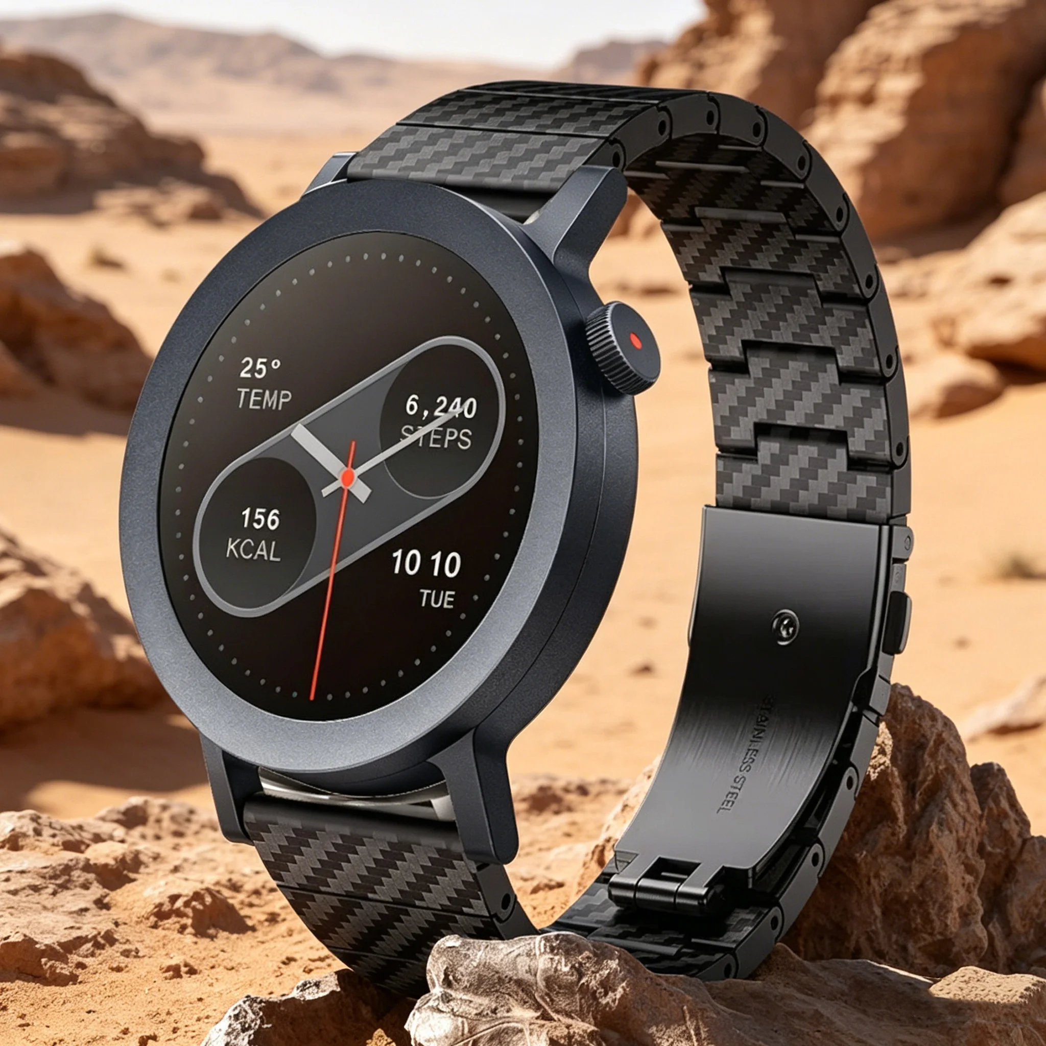 Фото Ремешок из смолы 22 мм для CMF Watch Pro 2, сменный спортивный браслет для смарт-часов CMF by Nothing Watch Pro, ремешок для умных часов Correa №1