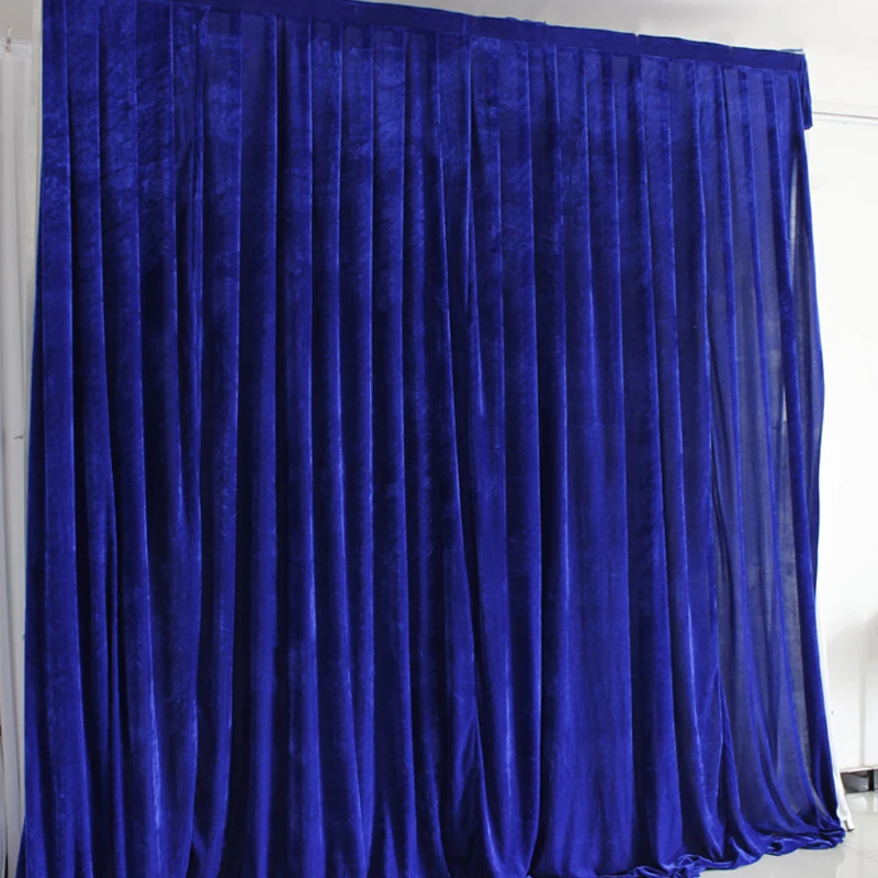 Толстый белый свадебный фон драпировка вечеринка банкет бархатный церковный