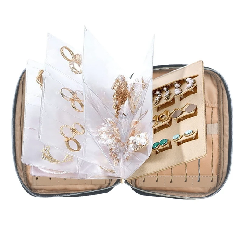 Travel Jewelry Storage Bag Jewelry Bag Cosmetic Bag Jewelry Storage Roll