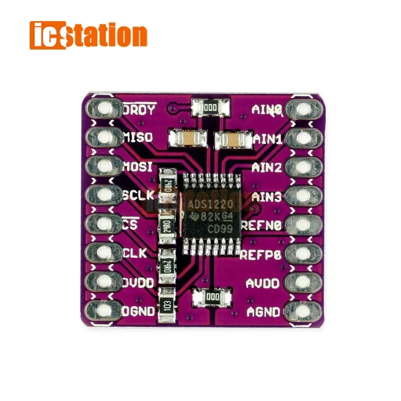Аналого-цифровой преобразователь ADC SPI I2C/IIC