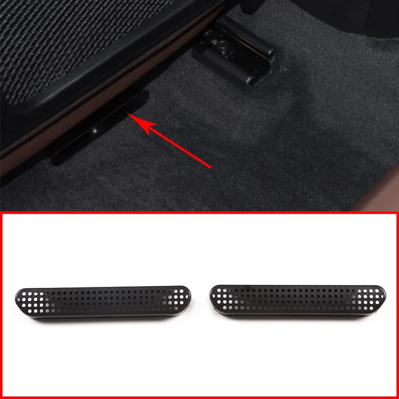 

ABS For BMW X3 G01 X4 G02 2018 2019 2020 Car Seat Under Air Outlet Frame Trim Accessories