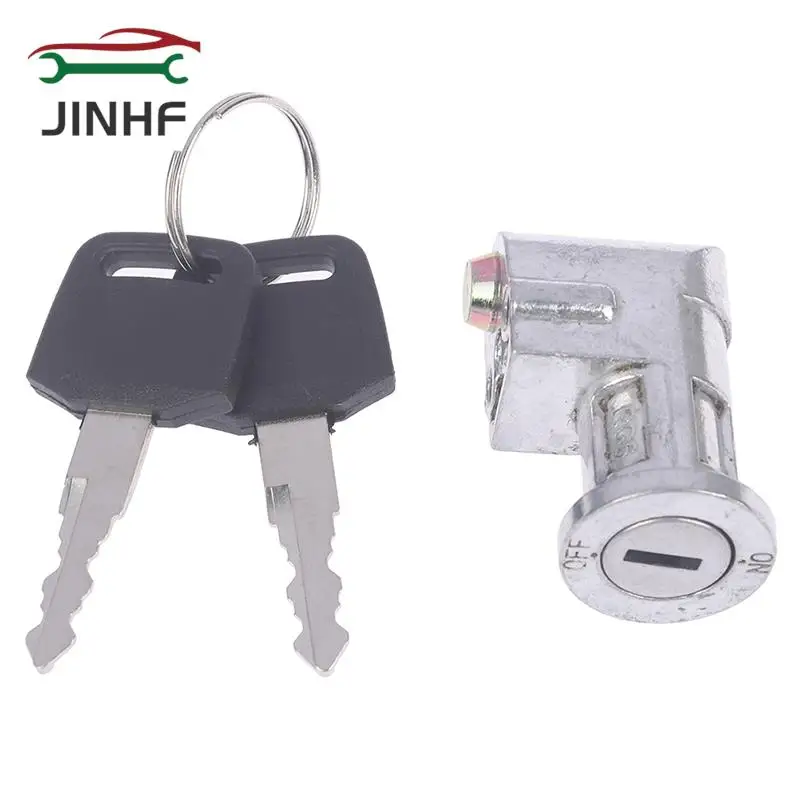 

1pc Universal Battery Chager Mini Lock with 2 keys For Motorcycle Electric Bike Scooter E-bike